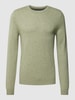 MCNEAL Pullover in Ripp-Optik Modell 'FILO' Mint meliert