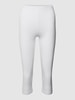 Fransa Leggings mit elastischem Bund Modell 'Zokos' Weiß