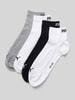PUMA Sneakersocken mit Label-Details im 4er-Pack Flanell