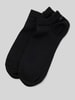 JOOP! Collection Sneakersocken mit Label-Print Black