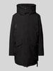 khujo Jacke mit Kapuze Modell 'Carl' Black