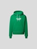 Jacquemus Hoodie mit Label-Print Grün
