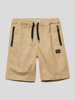 Name It Bermudas mit Label-Patch Beige