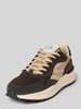 Marc O'Polo Low Top Sneaker aus Rindsvelours Beige