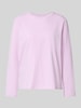 Schiesser Bluzka z długim rękawem z dekoltem okrągłym Jasnofioletowy