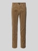 bugatti Modern Fit Jeans im 5-Pocket-Design Beige