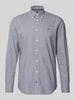 Tommy Hilfiger Regular fit zakelijk overhemd van puur katoen Marineblauw