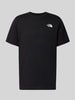 The North Face T-Shirt mit Label-Print Modell 'Evolution' Black