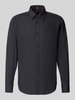 BOSS Orange Regular Fit Freizeithemd aus Baumwoll-Mix Modell 'RELEGANT' Black