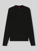 HUGO Regular Fit Pullover aus Viskose-Mix Modell 'San Marc-CV' Black