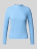 Only Slim Fit Langarmshirt mit Viskose-Anteil Modell 'LEMMA' Hellblau