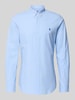 Polo Ralph Lauren Vrijetijdsoverhemd met labelstitching Bleu