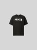 Kenzo T-Shirt aus reiner Baumwolle Black