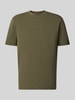 BOSS Orange T-shirt o kroju regular fit z mieszanki bawełny model 'TCHUP' Khaki
