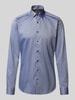 OLYMP Level Five Slim fit zakelijk overhemd met extra lange mouwen Marineblauw