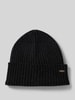 ARMANI EXCHANGE Beanie mit Label-Detail Black