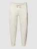 S.Oliver Plus PLUS SIZE sweatpants in gemêleerde look Offwhite