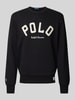 Polo Ralph Lauren Sweatshirt mit Label-Stitching Black