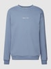 Colours & Sons Sweatshirt met kapmouwen Donkerblauw
