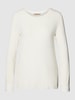 Smith and Soul Longsleeve mit Label-Detail Offwhite