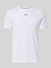 BOSS Green Slim Fit Sport-T-Shirt mit Label-Print Modell 'TS_Active' Weiss