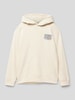 Quiksilver Hoodie mit Label-Print Modell 'DRYBRIDGE' Ecru