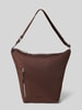 Marc O'Polo Hobo Bag mit verstellbarem Tragehenkel Dunkelbraun
