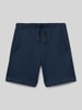 Mango Regular Fit Sweatshorts mit Eingrifftaschen Marine