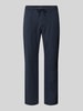 MCNEAL Stoffen broek met elastische band Marineblauw