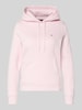 Tommy Jeans Regular Fit Hoodie aus Baumwoll-Mix  Hellrosa