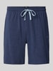 BOSS Regular Fit Sweatshorts aus Baumwoll-Elasthan-Mix  Dunkelblau