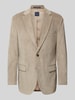 Christian Berg Men 2-knoops colbert met reverskraag Beige