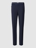 Raphaela By Brax Super slim fit stoffen broek met ritszakken, model 'LILLYT' Marineblauw