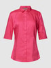 Christian Berg Woman Selection Blouse met blinde knoopsluiting Roze