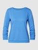 Tom Tailor Denim Sweatshirt mit 3/4-Arm Hellblau