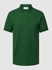 Lacoste Classic fit poloshirt met labeldetail Groen