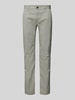 PME Legend Regular Fit Chino mit Eingrifftaschen Modell 'American classic' Silber