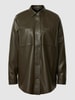 Montego Blazer in Leder-Optik Olivgrün