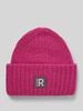 Roeckl Beanie mit Label-Badge Pink