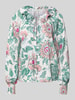 Christian Berg Woman Relaxed Fit Bluse aus reiner Viskose Rose