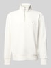 Gant Sweatshirt met opstaande kraag Offwhite