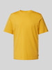 Jack & Jones T-shirt met labeldetail, model 'ORGANIC' Geel