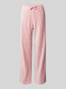 Jake*s Casual Stoffhose mit elastischem Bund Rosa