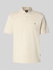 BOSS Regular fit poloshirt van puur katoen Offwhite