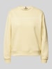 Tommy Hilfiger Sweatshirt met labelprint Lichtgeel