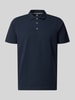 LERROS Regular Fit Poloshirt mit Logo-Stitching Marine