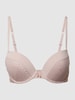 Esprit Push-up-bh met kant Oudroze