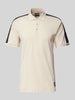 EA7 Emporio Armani Koszulka polo z naszywką z logo Złamany biały