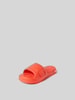 Kenzo Slides mit Label-Print Orange