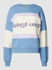 TheJoggConcept Sweatshirt met labelprint Lichtblauw
